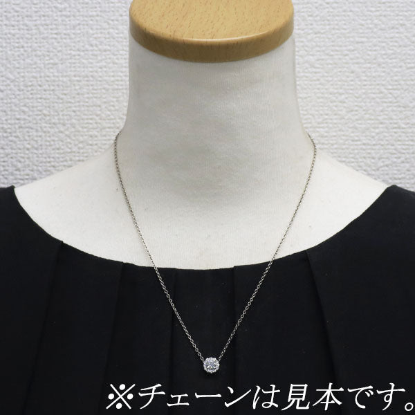 新品 Pt950 ダイヤモンド ペンダントトップ 0.517ct G SI2 VG D0.17ct【エスコレ】