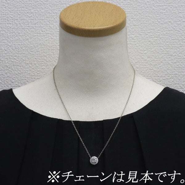 新品 Pt950 ダイヤモンド ペンダントトップ 0.573ct G SI1 G D0.17ct【エスコレ】