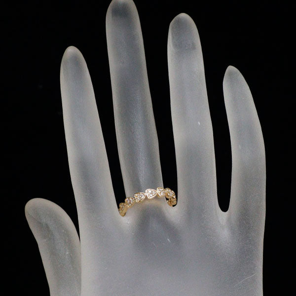 K18YG ダイヤモンド リング 0.23ct ハート