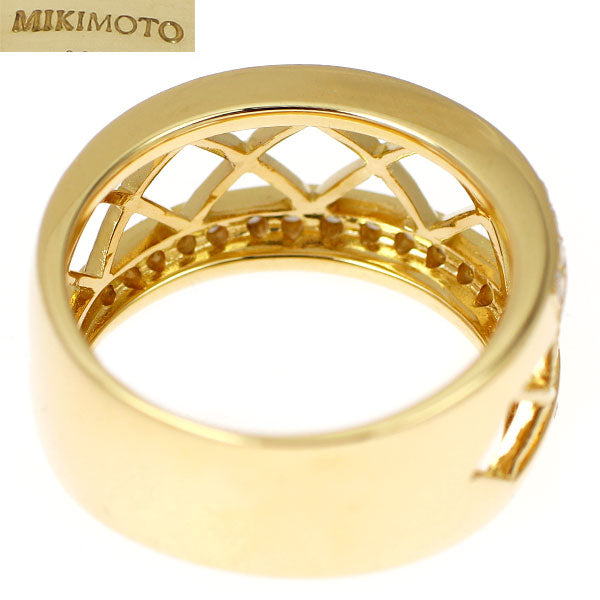 ミキモト K18YG ダイヤモンド リング 0.30ct 《セルビー銀座店》【中古】