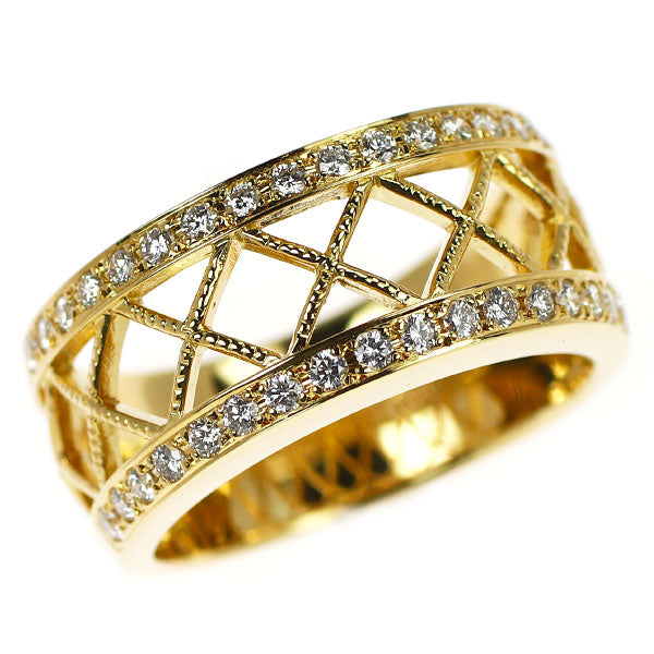 ミキモト K18YG ダイヤモンド リング 0.30ct 《セルビー銀座店》【中古】