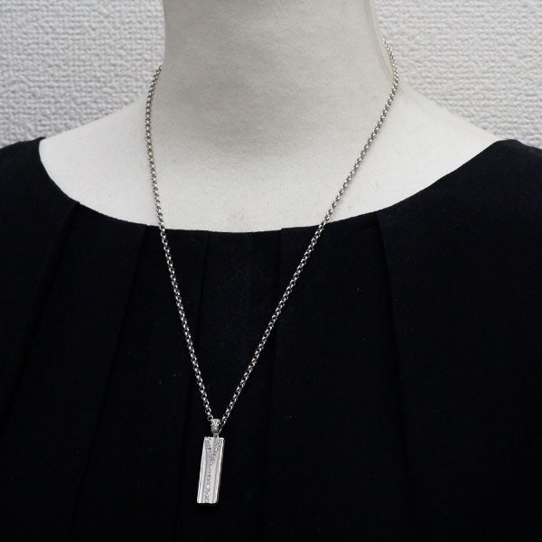ゆきざき K18WG ダイヤモンド ペンダントネックレス 0.32ct YOBIKO