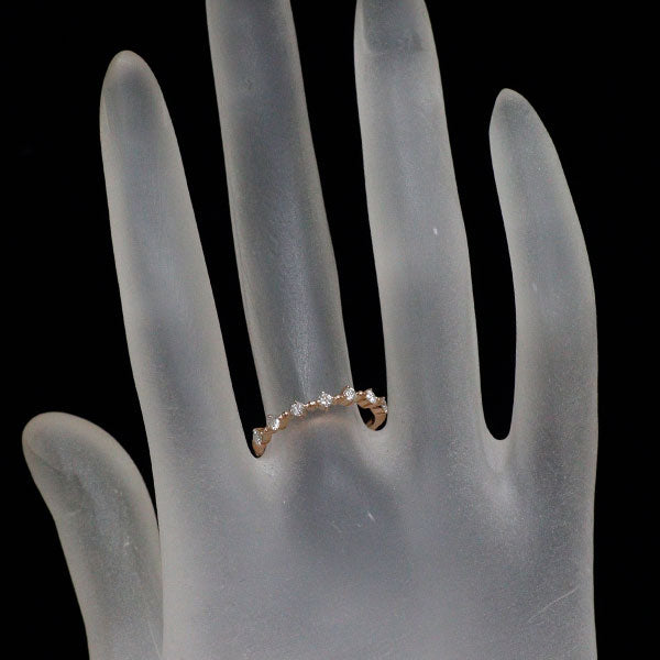 ヴァンドーム青山 K18PG ダイヤモンド リング 0.23ct