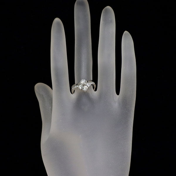 田崎真珠 Pt900 ダイヤモンド リング 1.00ct