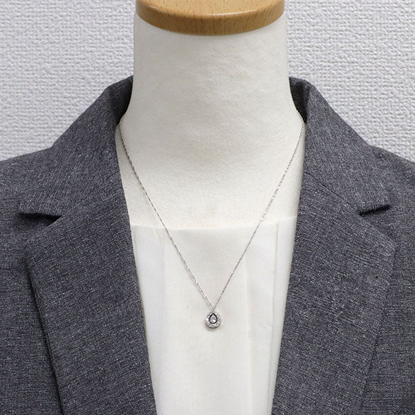 Pt900/ Pt850 ダイヤモンド ペンダントネックレス 0.52ct