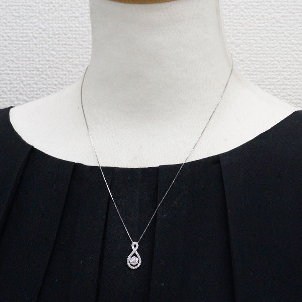 Pt900/ Pt850 ダイヤモンド ペンダントネックレス 0.50ct