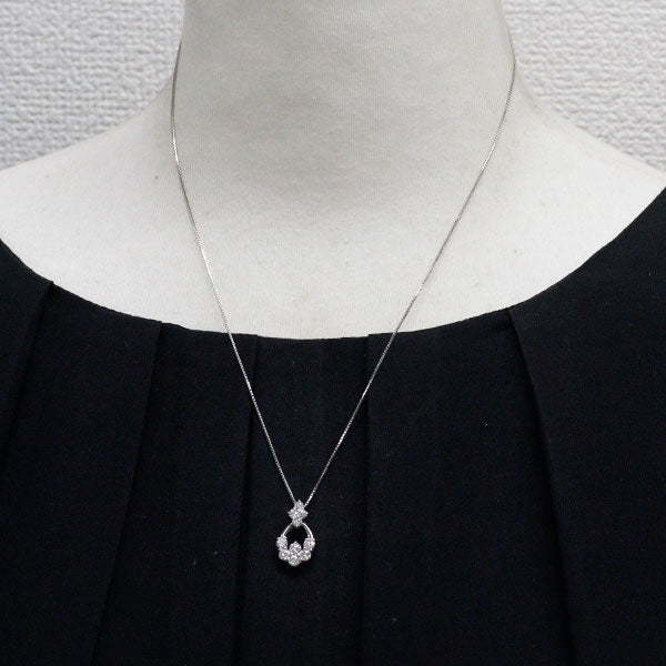 Pt900/ Pt850 ダイヤモンド ペンダントネックレス 1.00ct