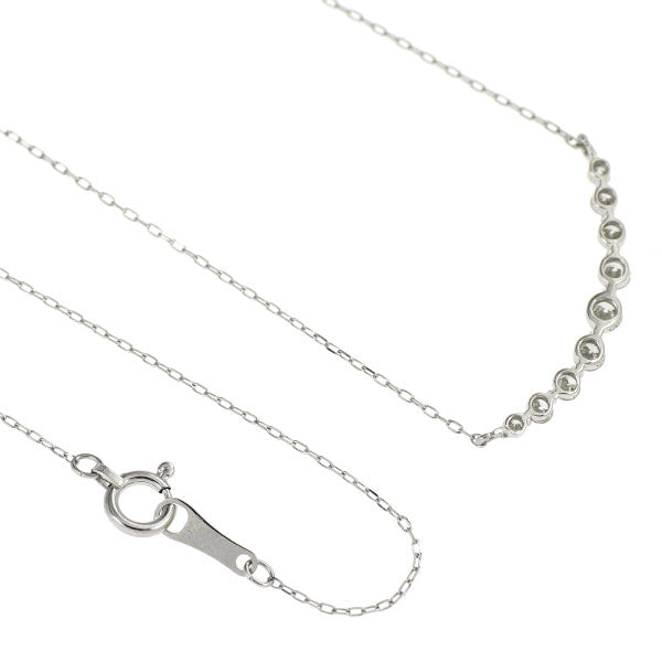 Pt900/ Pt850 ダイヤモンド ペンダントネックレス 0.30ct