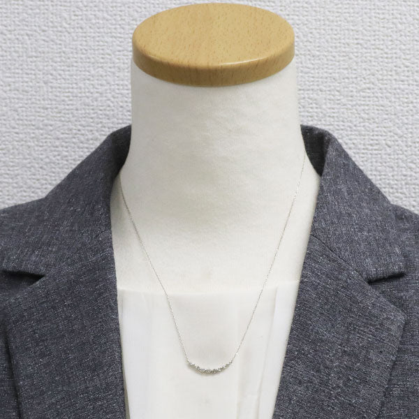 Pt900/ Pt850 ダイヤモンド ペンダントネックレス 0.30ct