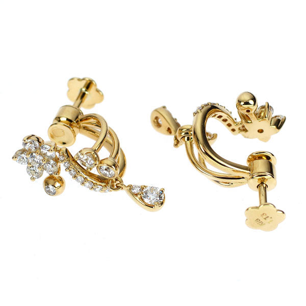 K18YG ダイヤモンド イヤリング 1.16ct