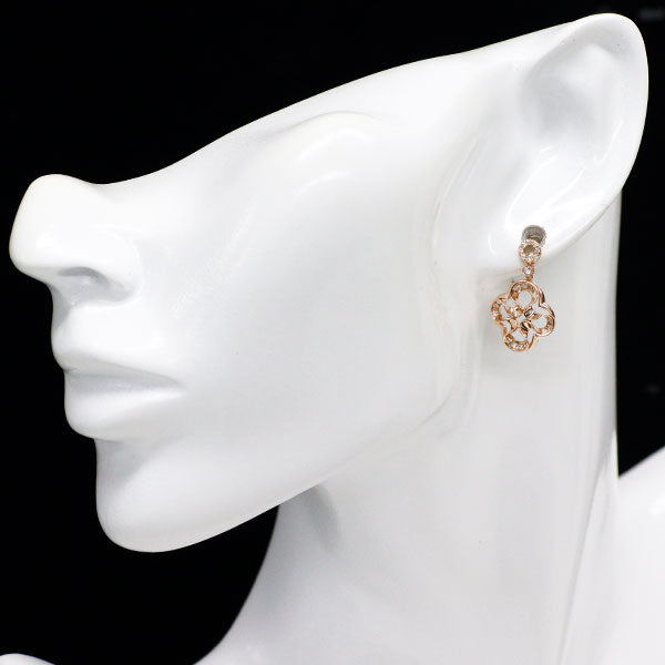 K18PG ダイヤモンド ピアス 0.27ct