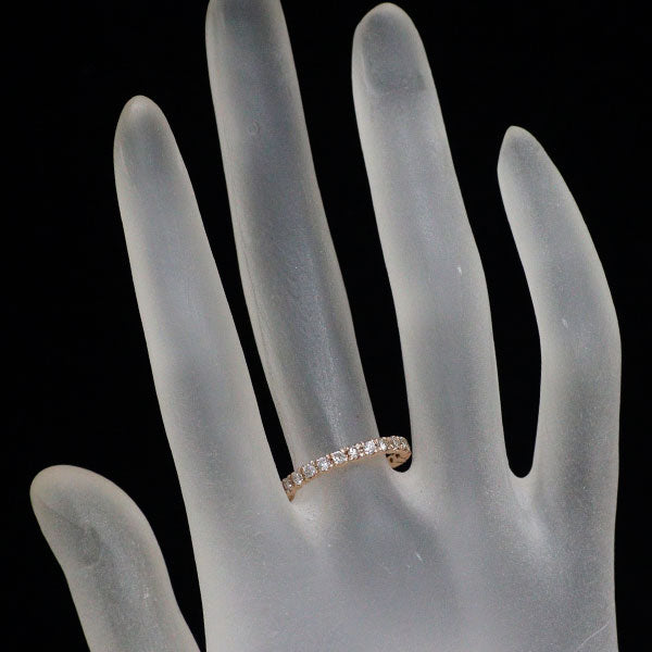K18PG ダイヤモンド リング 0.50ct セミエタニティ