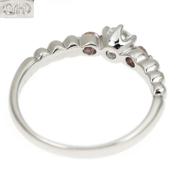 花井幸子 Pt900 ダイヤモンド リング 0.231ct PD0.12ct