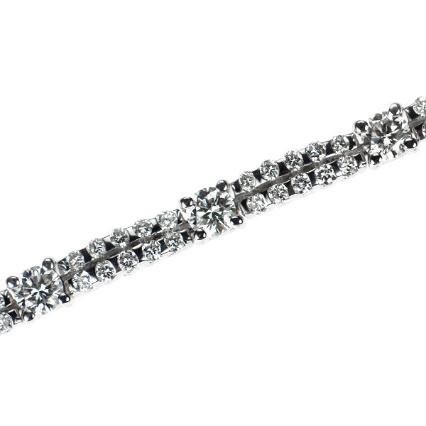 K18WG ダイヤモンド ブレスレット 2.229ct