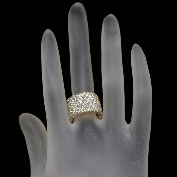 K18YG ダイヤモンド リング 9.08ct フルエタニティ
