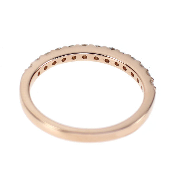 K18PG ダイヤモンド リング 0.30ct ハーフエタニティ