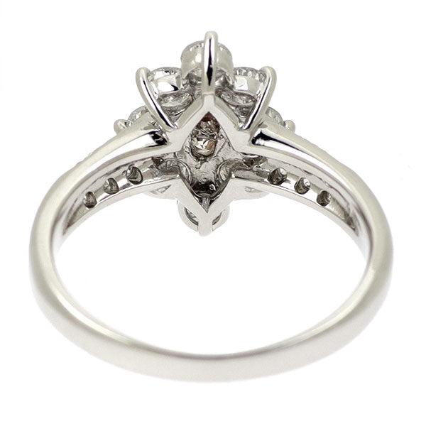 希少 Pt900 天然ピンク ダイヤモンド リング 0.233ct D0.81ct