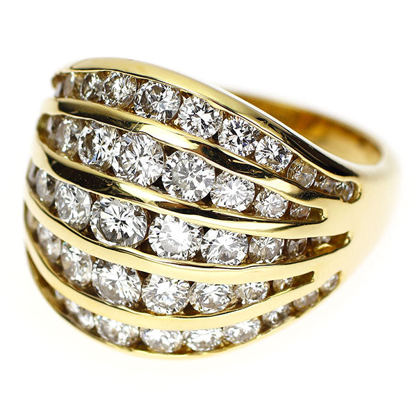 クチンスキー K18YG ダイヤモンド リング 2.98ct 《セルビー銀座店》【中古】
