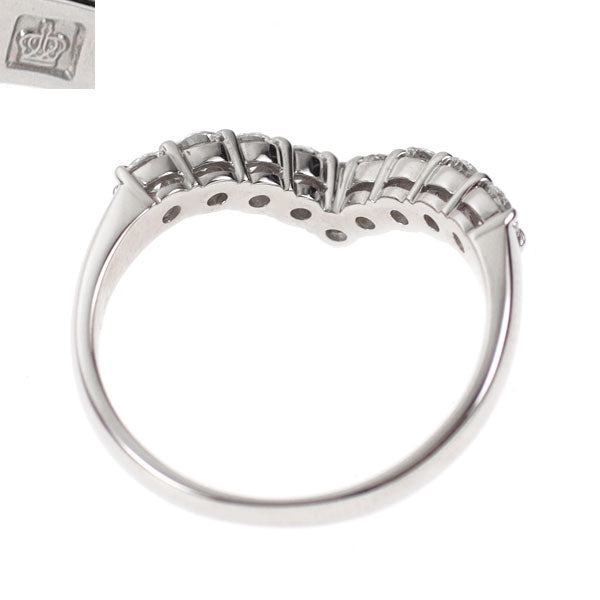 ロイヤルアッシャー Pt900 ダイヤモンド リング 0.49ct