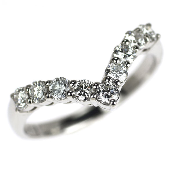 ロイヤルアッシャー Pt900 ダイヤモンド リング 0.49ct
