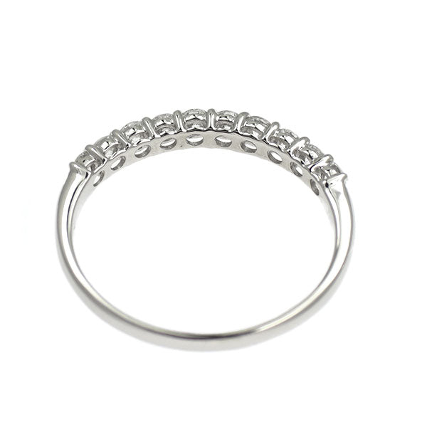 Pt900 ダイヤモンド リング 0.30ct ハーフエタニティ