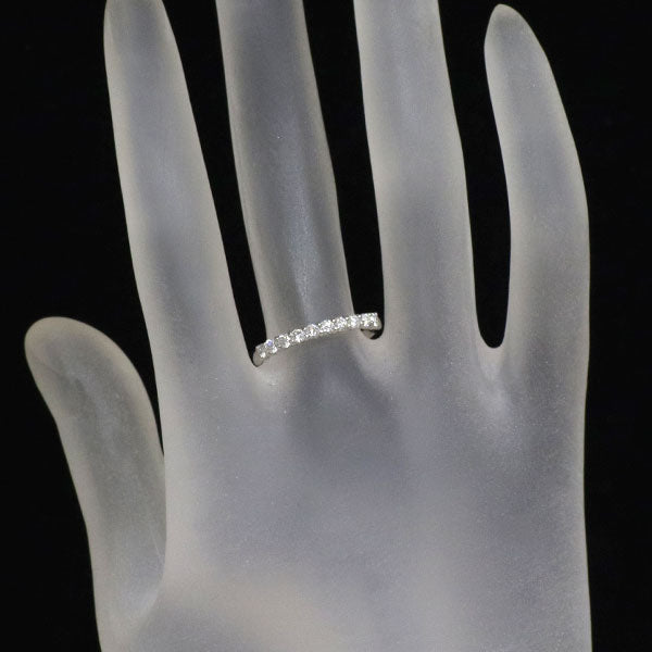 Pt900 ダイヤモンド リング 0.30ct ハーフエタニティ