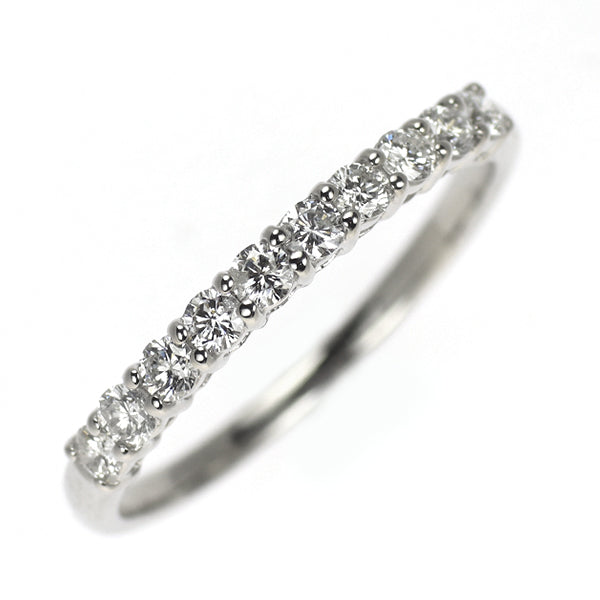 Pt900 ダイヤモンド リング 0.30ct ハーフエタニティ
