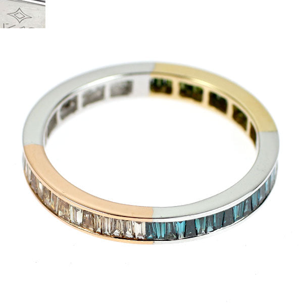 GSTV K18YG/WG/PG ダイヤモンド リング 0.70ct