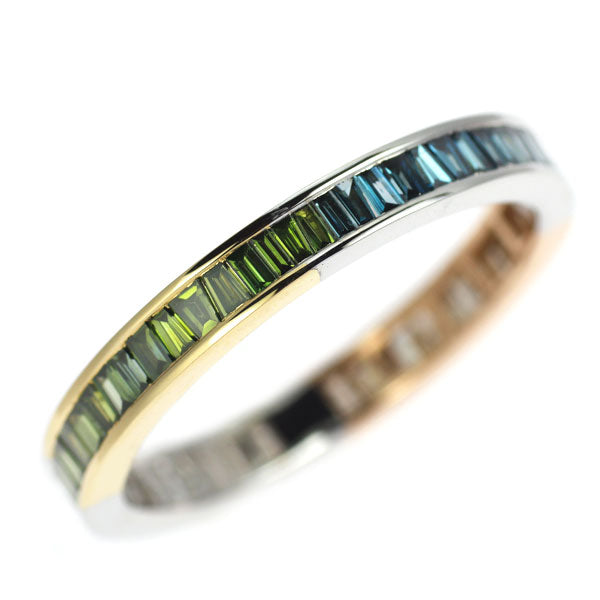 GSTV K18YG/WG/PG ダイヤモンド リング 0.70ct
