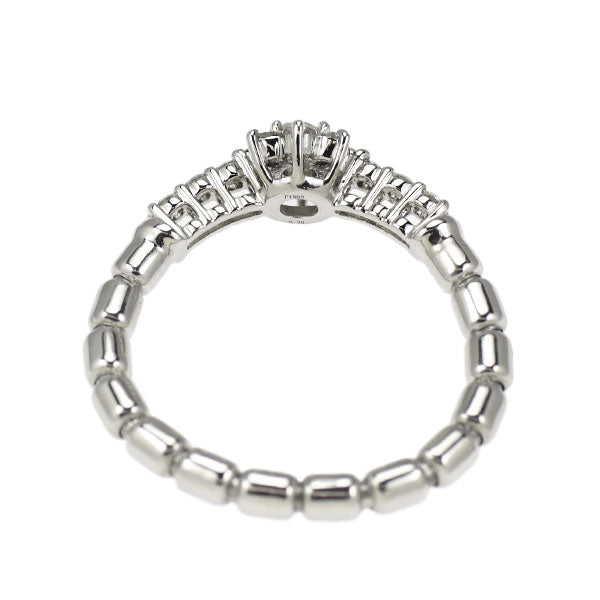 Pt900 ダイヤモンド リング 0.30ct 伸縮式
