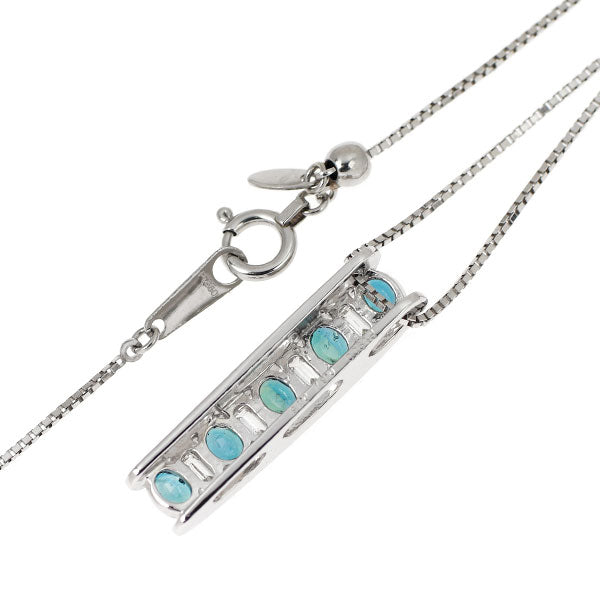 希少 Pt900/ Pt850 ブラジル産 アレキサンドライト ダイヤモンド ペンダントネックレス 0.61ct D0.15ct