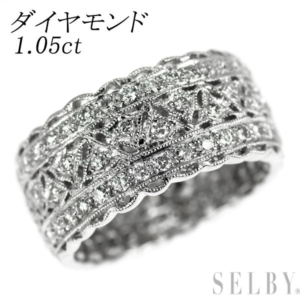 Pt900 ダイヤモンド リング 1.05ct