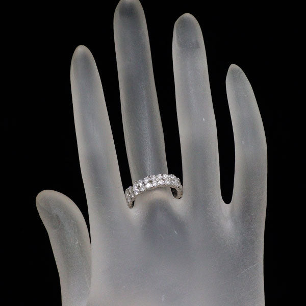 Pt900 ダイヤモンド リング 2.00ct セミエタニティ