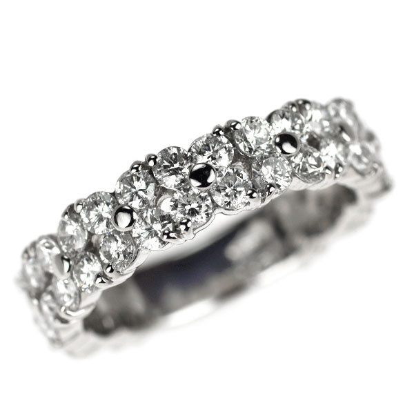 Pt900 ダイヤモンド リング 2.00ct セミエタニティ