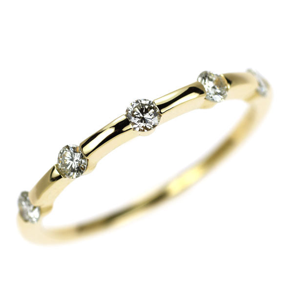 K18YG ダイヤモンド リング 0.30ct