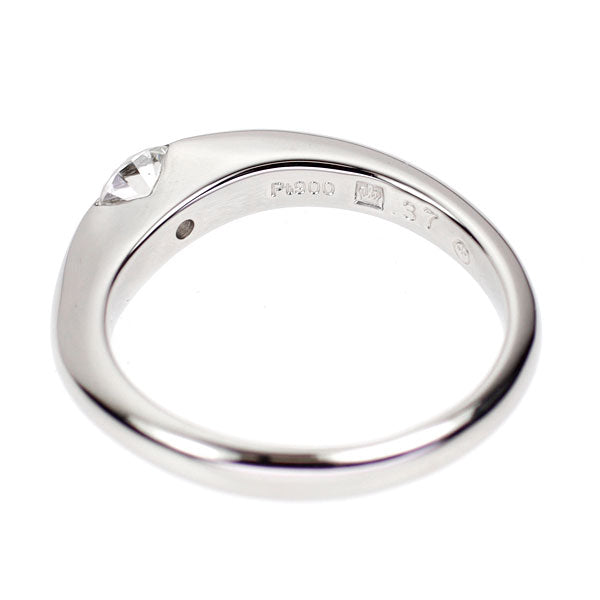ロイヤルアッシャー Pt900 ダイヤモンド リング 0.37ct F VS1
