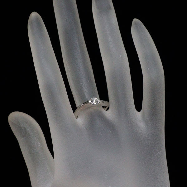 ロイヤルアッシャー Pt900 ダイヤモンド リング 0.37ct F VS1