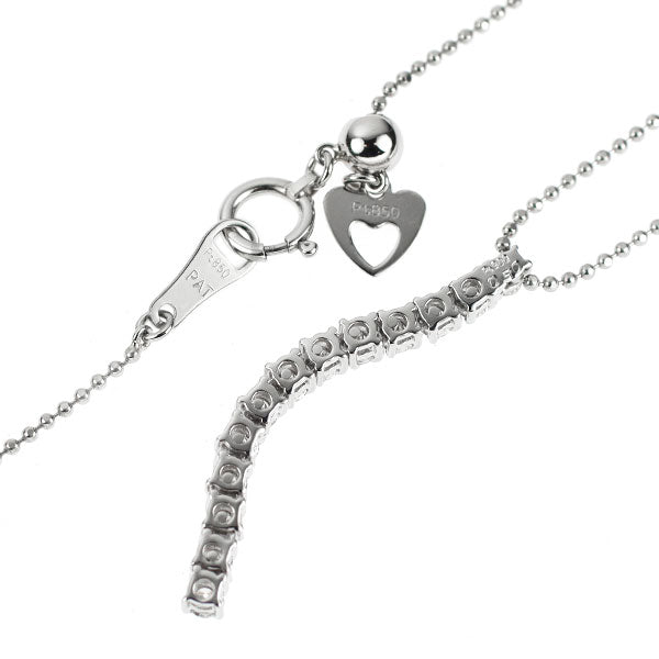 Pt900/ Pt850 ダイヤモンド ペンダントネックレス 0.50ct