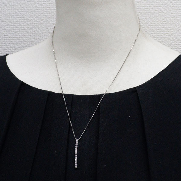 Pt900/ Pt850 ダイヤモンド ペンダントネックレス 0.50ct