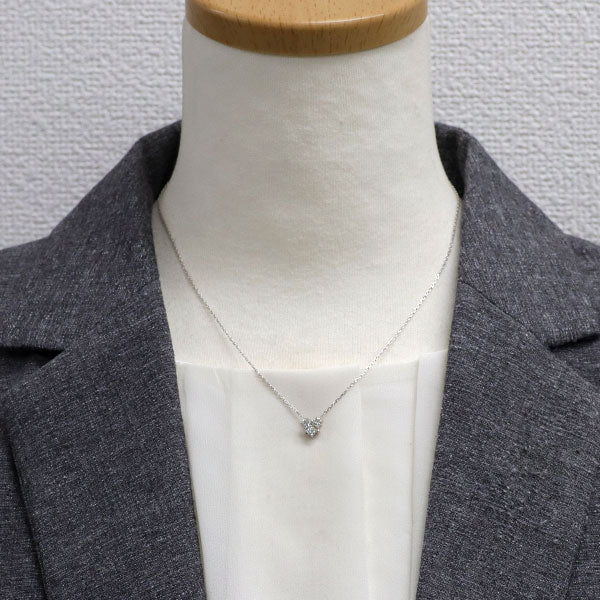 ヴァンドーム青山 Pt950/ Pt850 ダイヤモンド ペンダントネックレス 0.35ct 2WAY