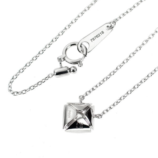 フォーエバーマーク Pt900/ Pt850 ダイヤモンド ペンダントネックレス 0.28ct D0.03ct エターナル
