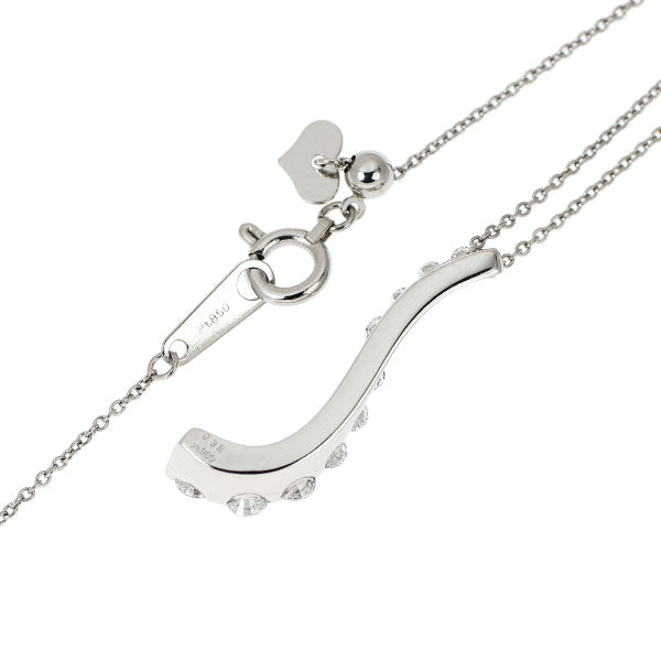 Pt900/ Pt850 ダイヤモンド ペンダントネックレス 0.38ct