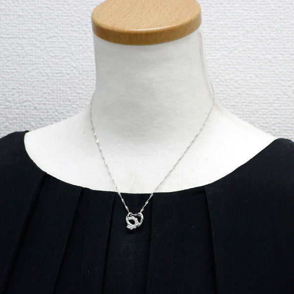 Pt900/ Pt850 ダイヤモンド ペンダントネックレス 0.50ct