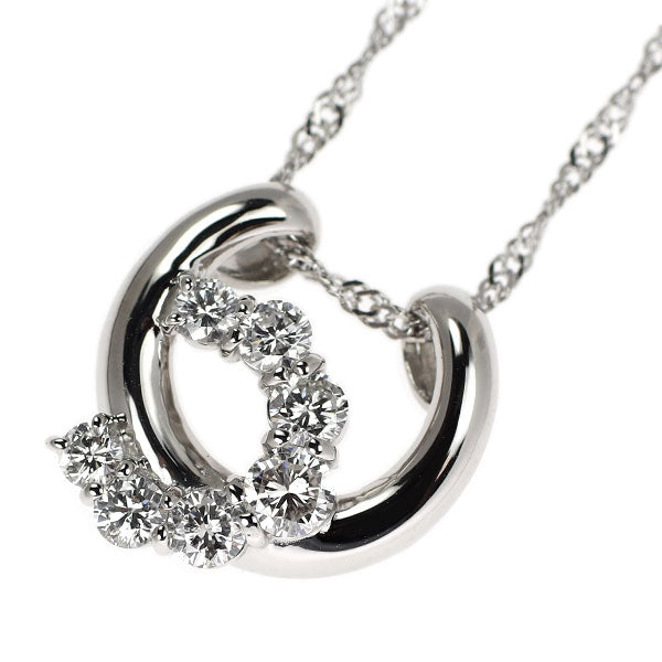 Pt900/ Pt850 ダイヤモンド ペンダントネックレス 0.50ct