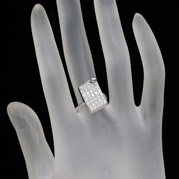 K18WG H&C ダイヤモンド リング 0.73ct