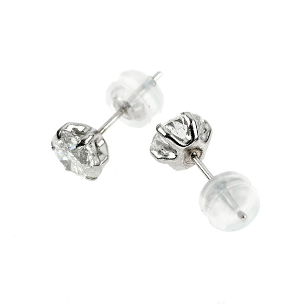 新品 Pt900 ダイヤモンド ピアス 1.535ct F/G I1 VG/G