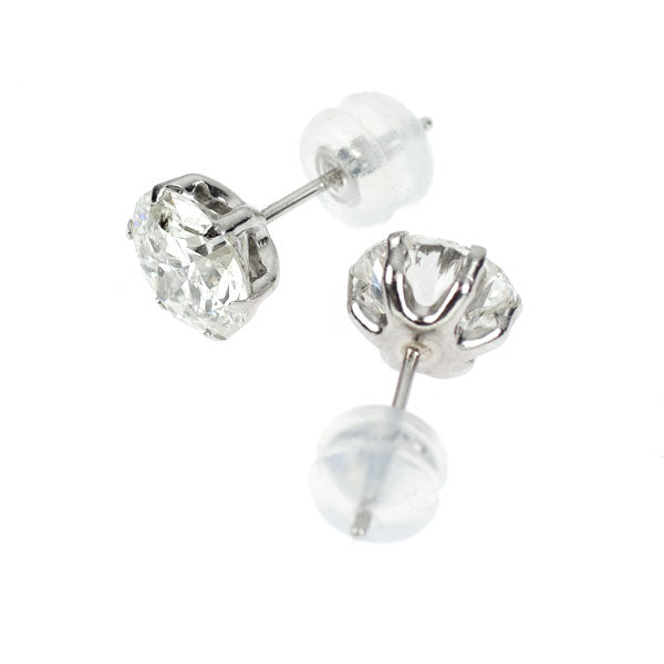 新品 Pt900 ダイヤモンド ピアス 2.290ct I/J I1 G