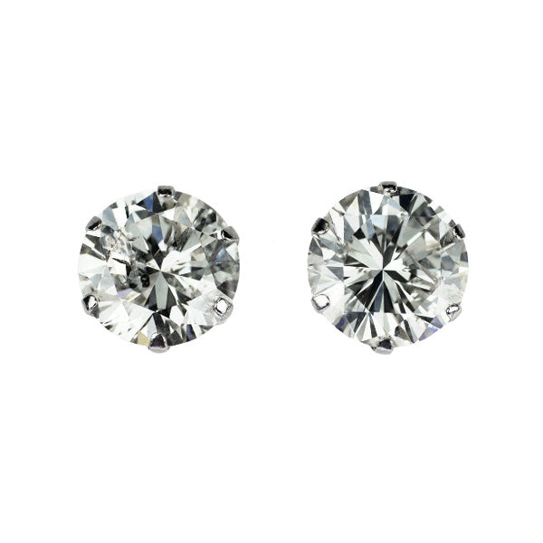 新品 Pt900 ダイヤモンド ピアス 2.290ct I/J I1 G