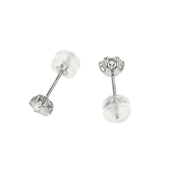 新品 Pt900 ダイヤモンド ピアス 0.518ct F SI1 G