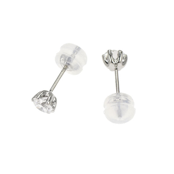 新品 Pt900 ダイヤモンド ピアス 0.520ct E VS2 G